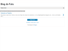 Tablet Screenshot of blogdofuks.blogspot.com