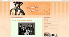 Desktop Screenshot of k-dramaqueen.blogspot.com