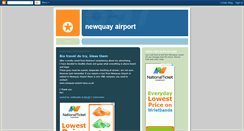 Desktop Screenshot of newquayairport.blogspot.com