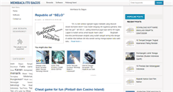 Desktop Screenshot of membacaitubagus.blogspot.com