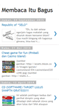 Mobile Screenshot of membacaitubagus.blogspot.com