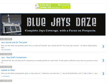 Tablet Screenshot of bluejaysdaze.blogspot.com