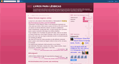 Desktop Screenshot of livrosparalesbicas.blogspot.com