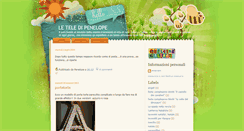 Desktop Screenshot of leteledipenelope.blogspot.com