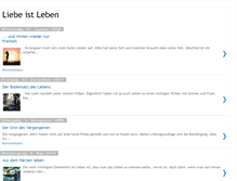 Tablet Screenshot of liebeistleben.blogspot.com