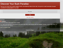 Tablet Screenshot of bushparadise.blogspot.com