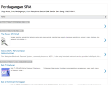 Tablet Screenshot of perdaganganspm.blogspot.com