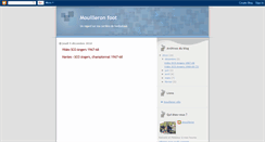 Desktop Screenshot of mouilleronfoot.blogspot.com