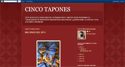 Desktop Screenshot of 5tapones.blogspot.com