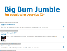 Tablet Screenshot of bigbumjumble.blogspot.com