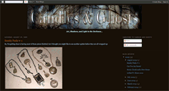 Desktop Screenshot of candlesandghosts.blogspot.com