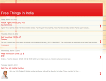 Tablet Screenshot of freethingsinindia.blogspot.com