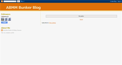 Desktop Screenshot of abmmbunkerblog.blogspot.com