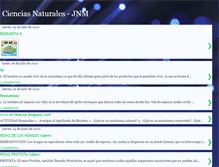 Tablet Screenshot of cienciasnaturales-jnm.blogspot.com