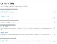 Tablet Screenshot of cajonthesastre.blogspot.com