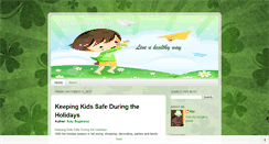 Desktop Screenshot of kidshealthylifestyle.blogspot.com