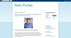 Desktop Screenshot of matupontes.blogspot.com