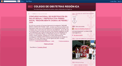 Desktop Screenshot of colegiodeobstetrasica.blogspot.com