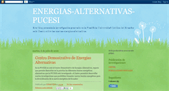 Desktop Screenshot of energias-alternativas-pucesi.blogspot.com