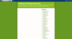 Desktop Screenshot of blogdepersonalidades.blogspot.com