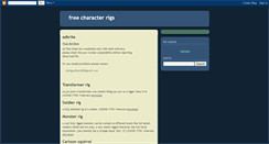 Desktop Screenshot of freecharacterrigs.blogspot.com