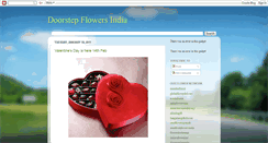 Desktop Screenshot of doorstepflowers.blogspot.com