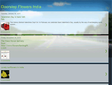 Tablet Screenshot of doorstepflowers.blogspot.com