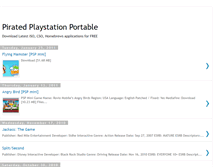 Tablet Screenshot of piratedpsp.blogspot.com