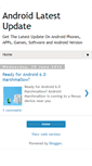 Mobile Screenshot of latest-android-news.blogspot.com