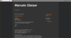 Desktop Screenshot of marcelogleiser.blogspot.com