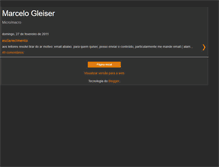Tablet Screenshot of marcelogleiser.blogspot.com