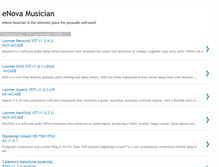 Tablet Screenshot of enovamusician.blogspot.com