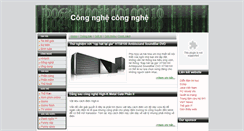 Desktop Screenshot of cncongnghe.blogspot.com