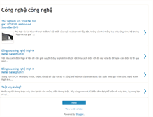 Tablet Screenshot of cncongnghe.blogspot.com