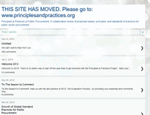 Tablet Screenshot of nigp-principlesandpractices.blogspot.com
