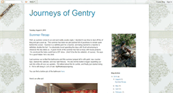 Desktop Screenshot of journeysofgentry.blogspot.com