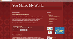 Desktop Screenshot of marouanechamakh-fan.blogspot.com