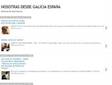 Tablet Screenshot of noticiasdenosotras.blogspot.com