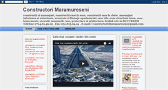 Desktop Screenshot of constructori-maramureseni.blogspot.com