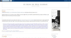 Desktop Screenshot of neilgaiman-sp.blogspot.com