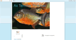 Desktop Screenshot of piranhasamazonicas.blogspot.com