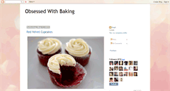 Desktop Screenshot of obsessedwithbaking.blogspot.com