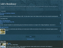 Tablet Screenshot of lifesresidency.blogspot.com