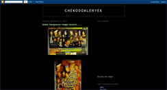 Desktop Screenshot of chekodoklenyek.blogspot.com
