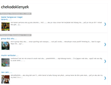 Tablet Screenshot of chekodoklenyek.blogspot.com