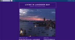 Desktop Screenshot of livinginlavenderbay.blogspot.com