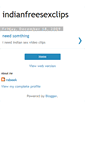 Mobile Screenshot of indianfreesexclips.blogspot.com