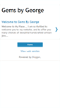 Mobile Screenshot of gemsbygeorge.blogspot.com