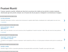 Tablet Screenshot of frustoniriuniti.blogspot.com
