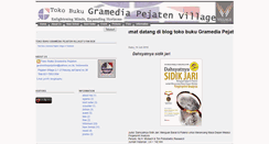 Desktop Screenshot of gramediapejaten.blogspot.com